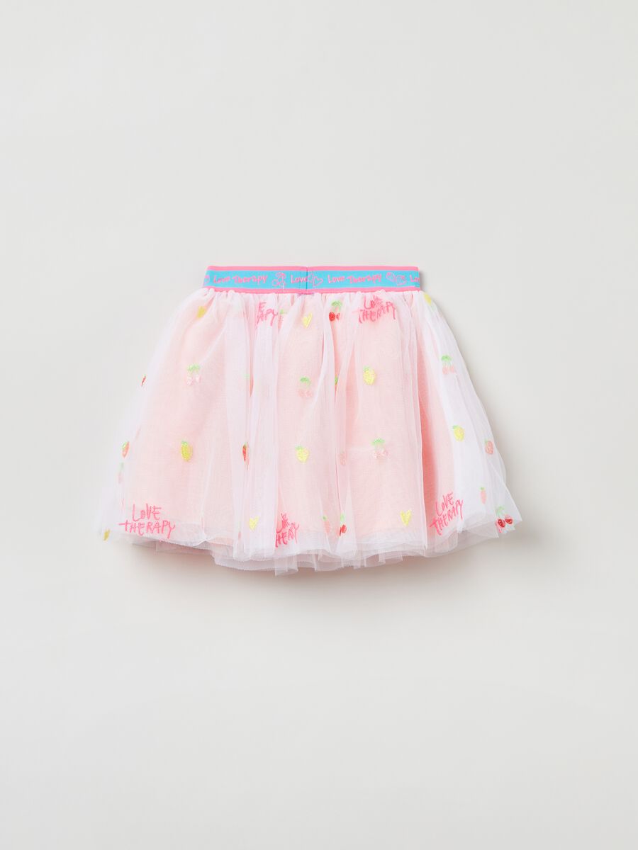 Love Therapy tulle skirt with embroidery_1