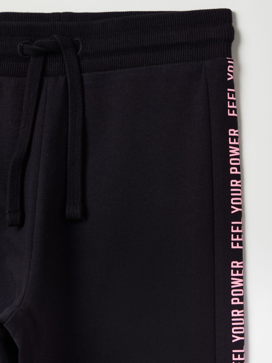 Treggings with lettering print_2
