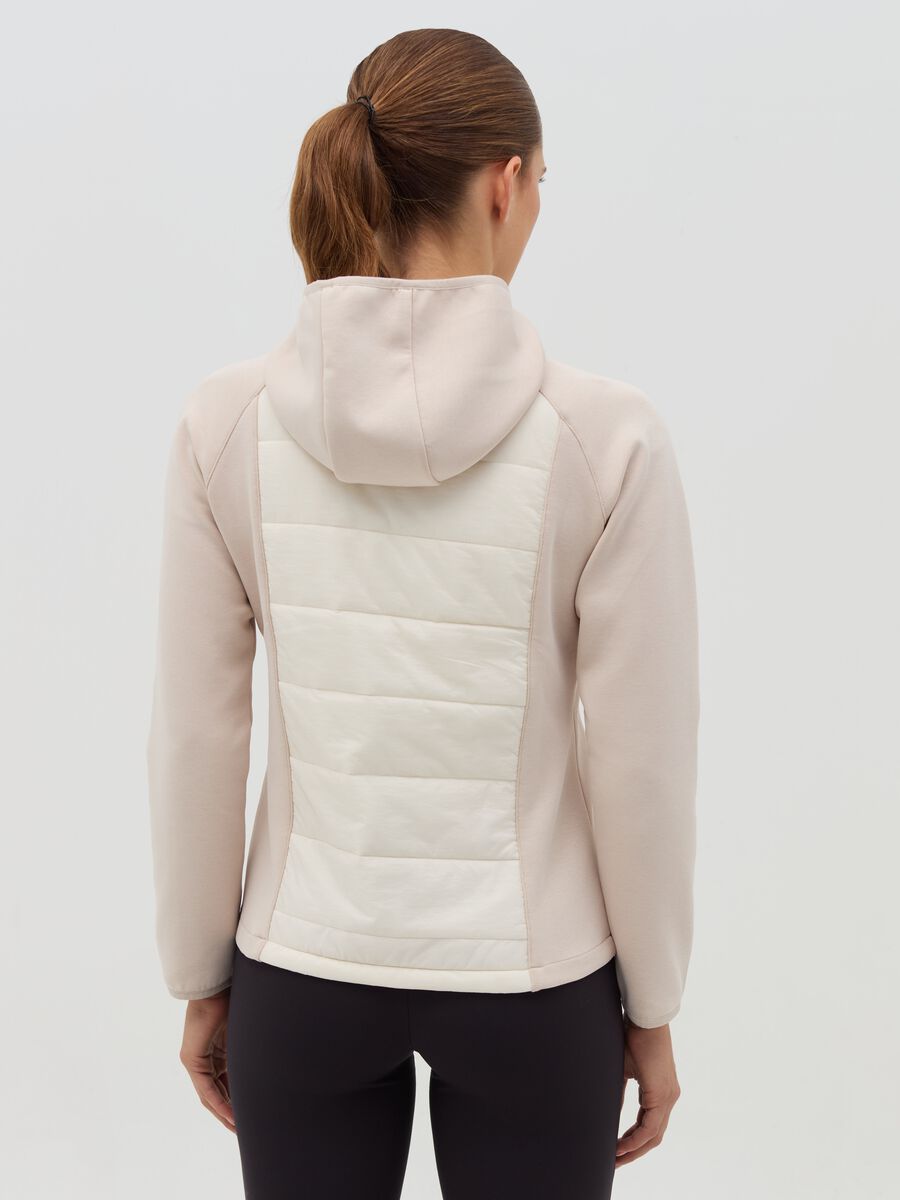 Quilted full-zip sweatshirt with hood_2