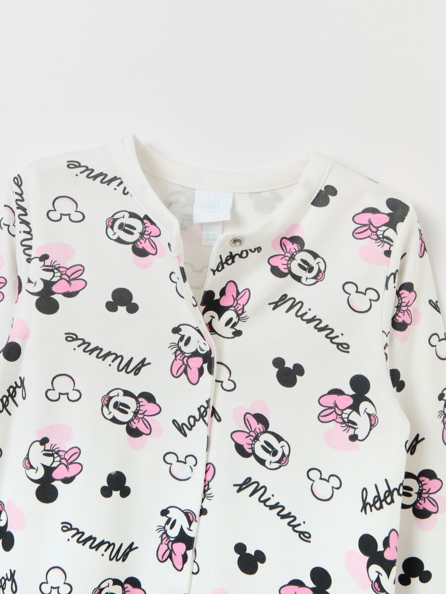 Two-pack onesies in organic cotton with Minnie Mouse print_3