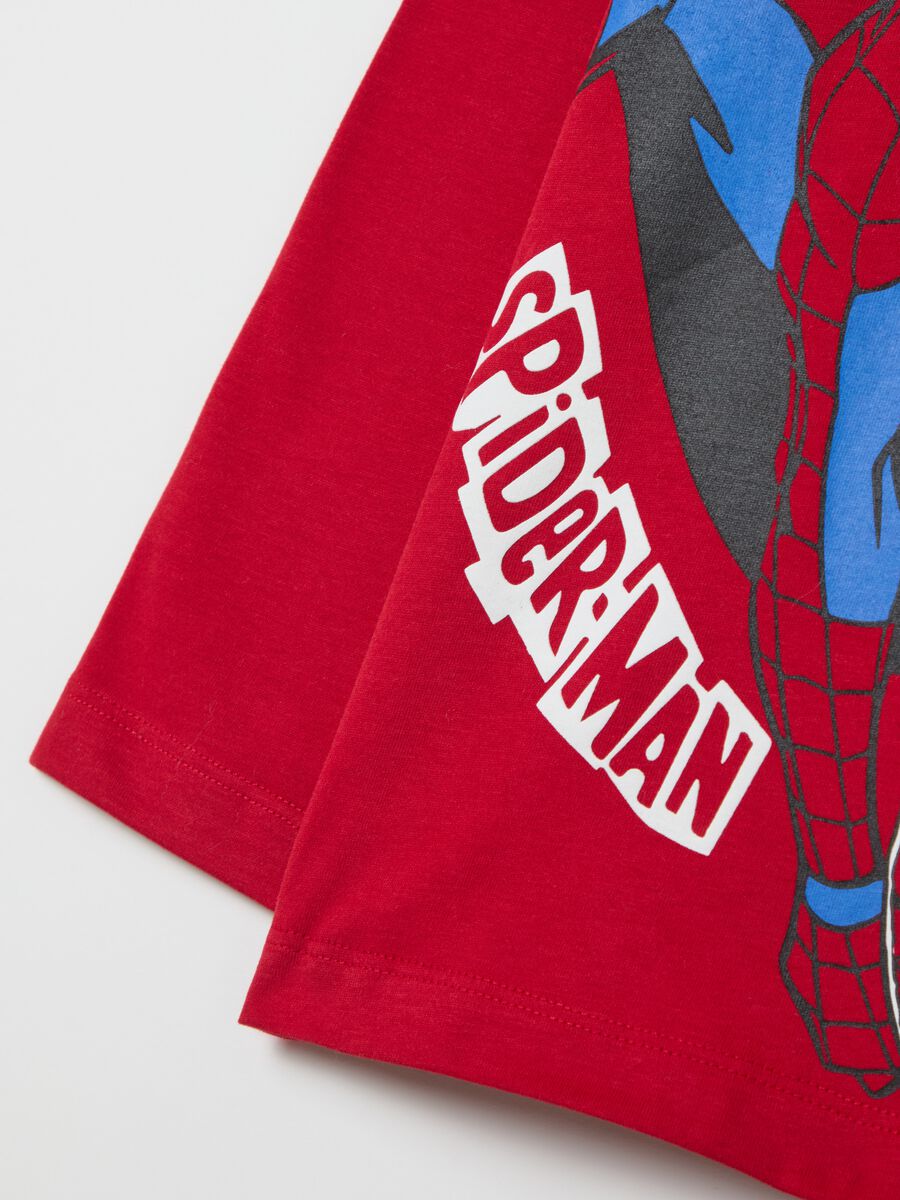 T-shirt a maniche lunghe con stampa Spider-Man_3