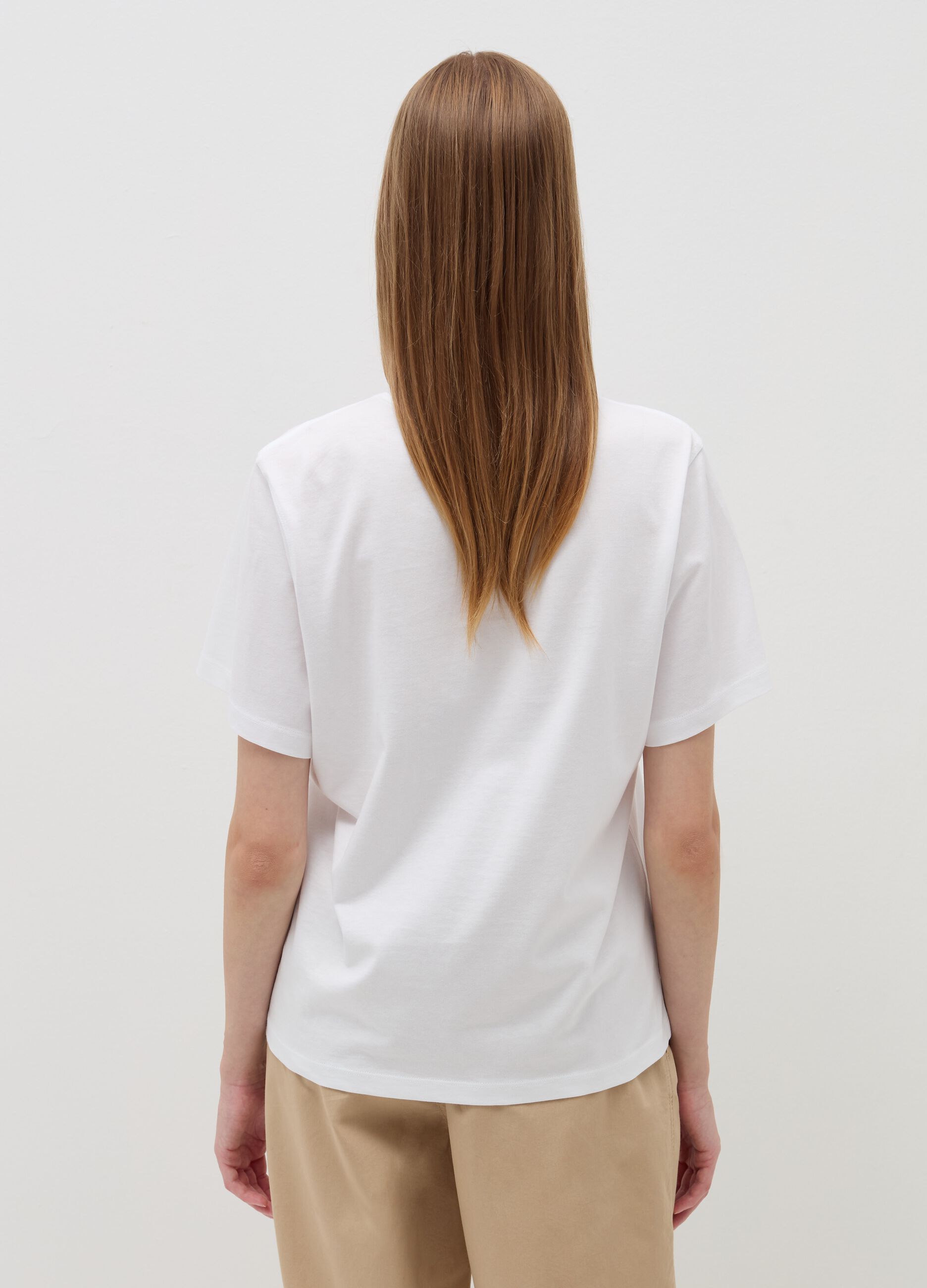 Relaxed-fit T-shirt in cotton