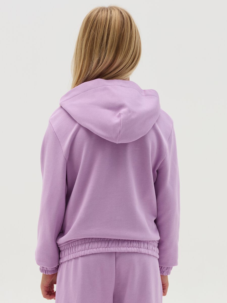 Essential organic cotton full-zip sweatshirt with hood_2