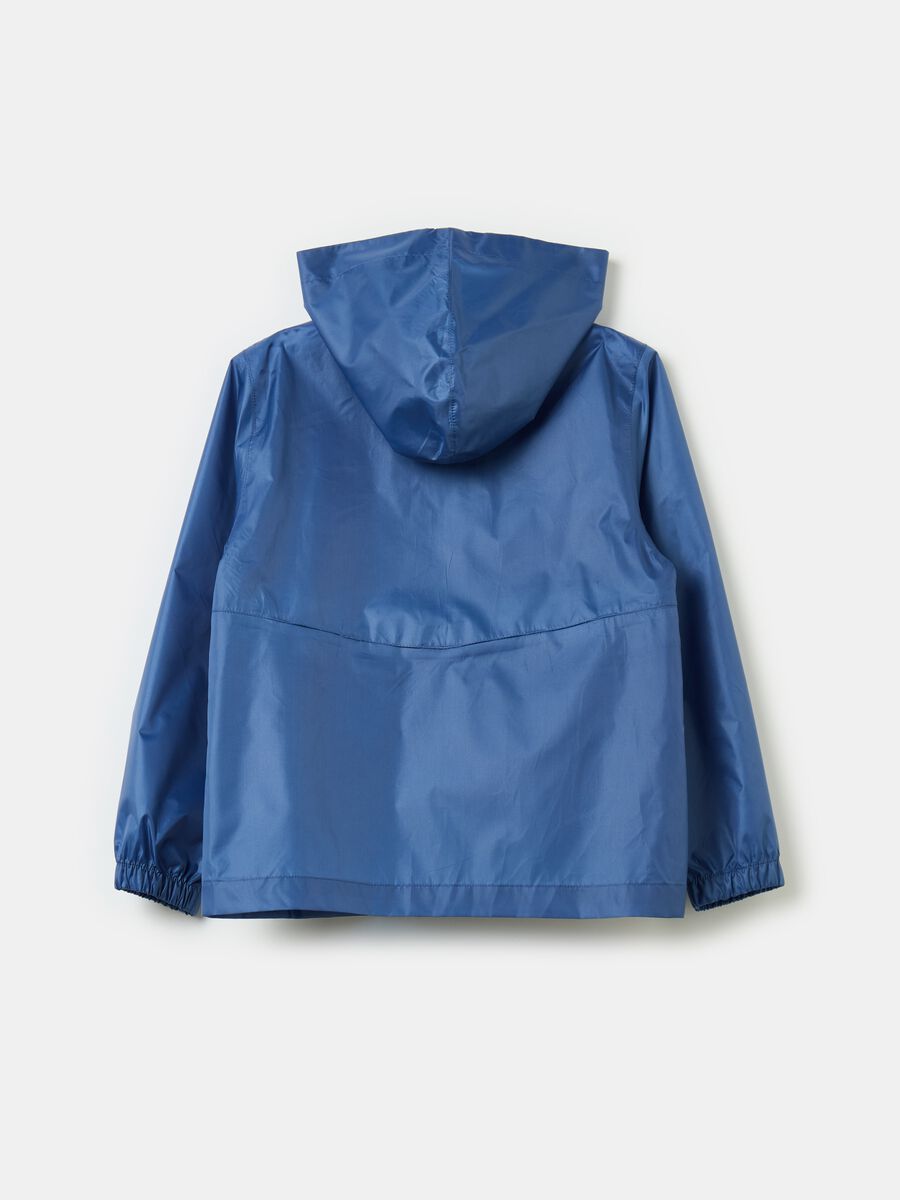 Essential waterproof jacket with hood_1