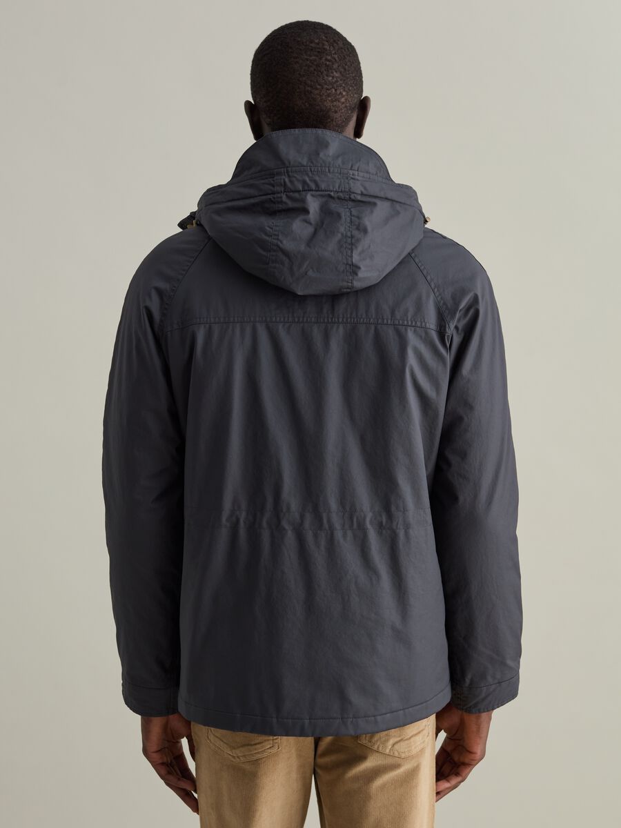 Short jacket with hood_3