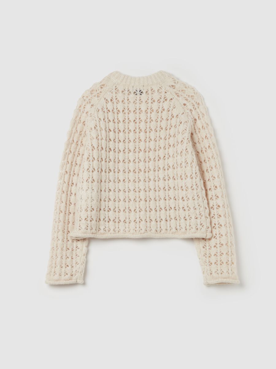 Openwork pullover_1