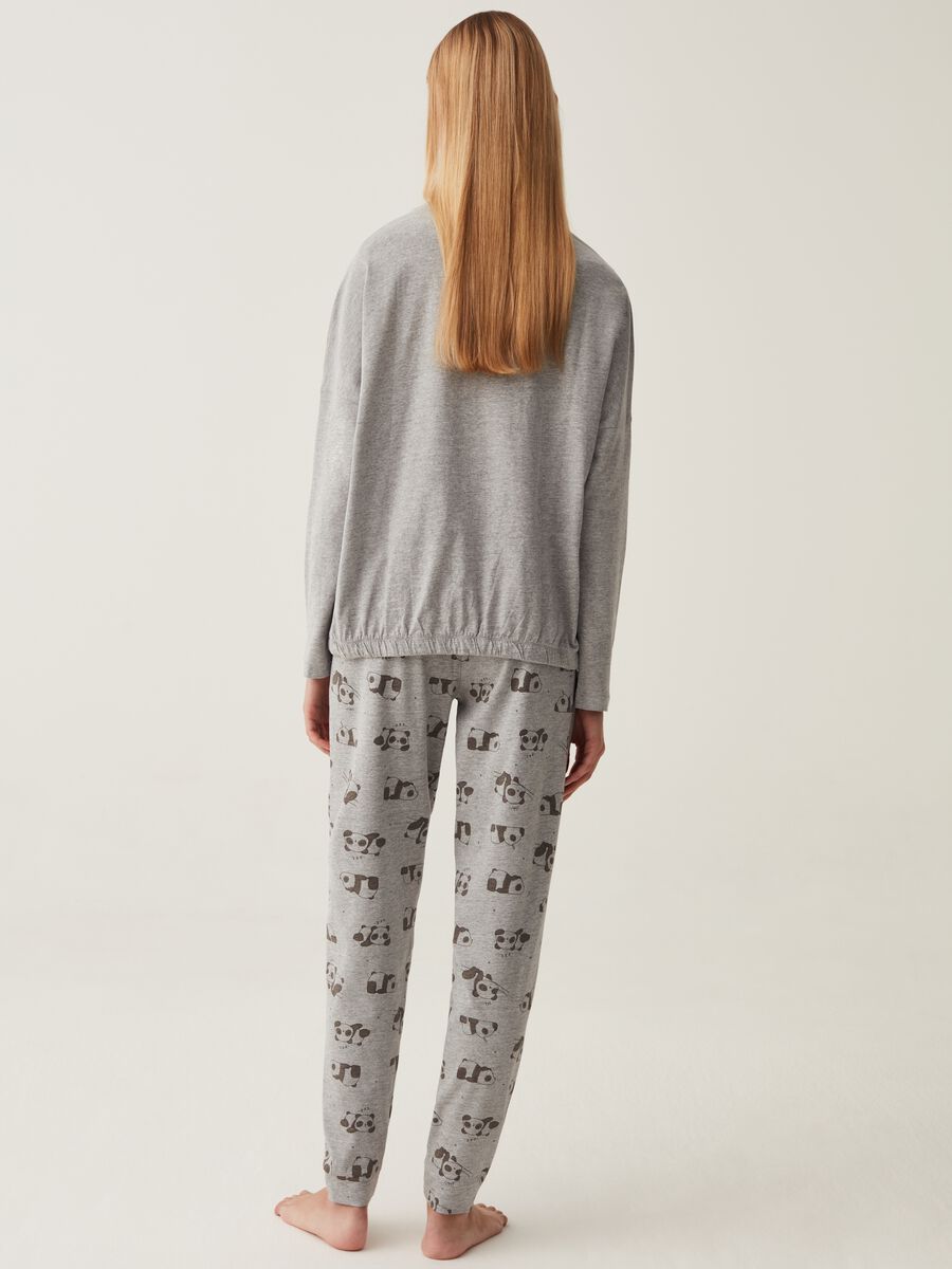 Long pyjamas with panda print_2