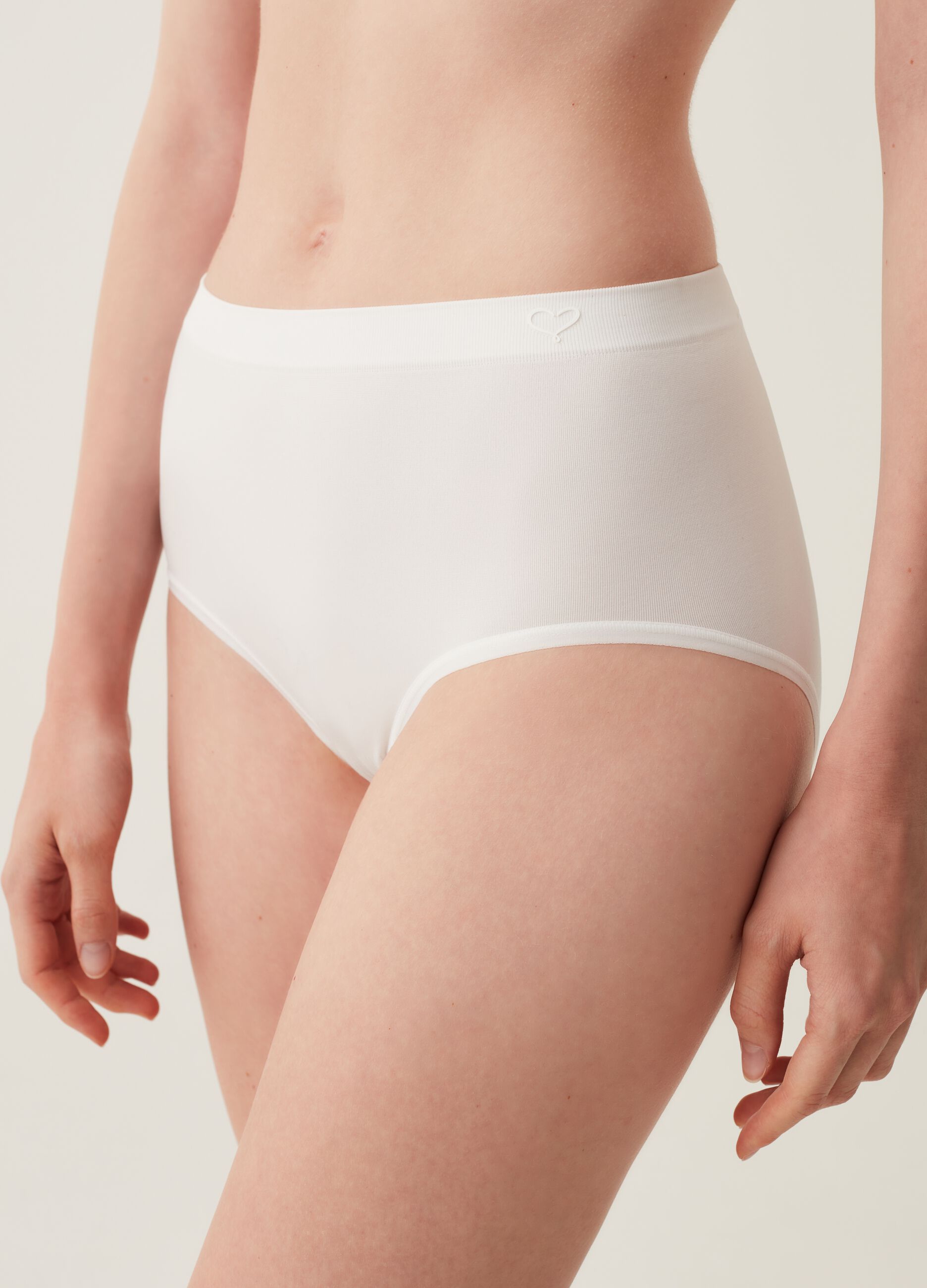 The One seamless high-waisted briefs