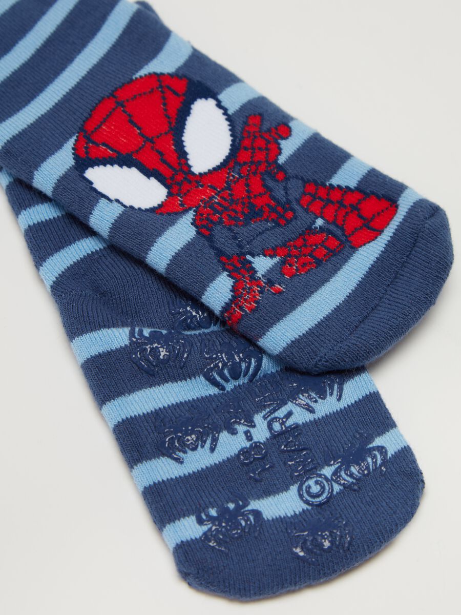 Two-pair pack Spider-Man slipper socks_2