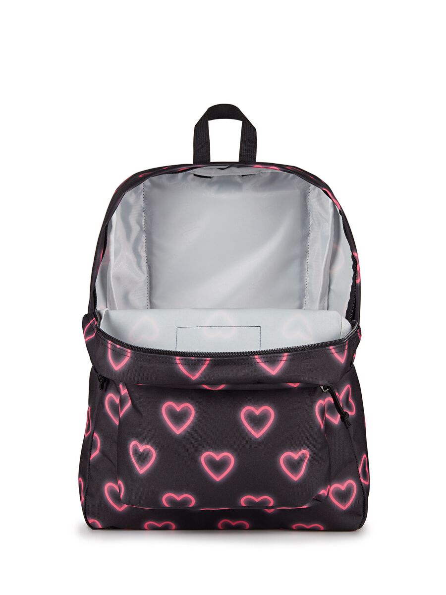 SuperBreak One backpack with hearts pattern_3