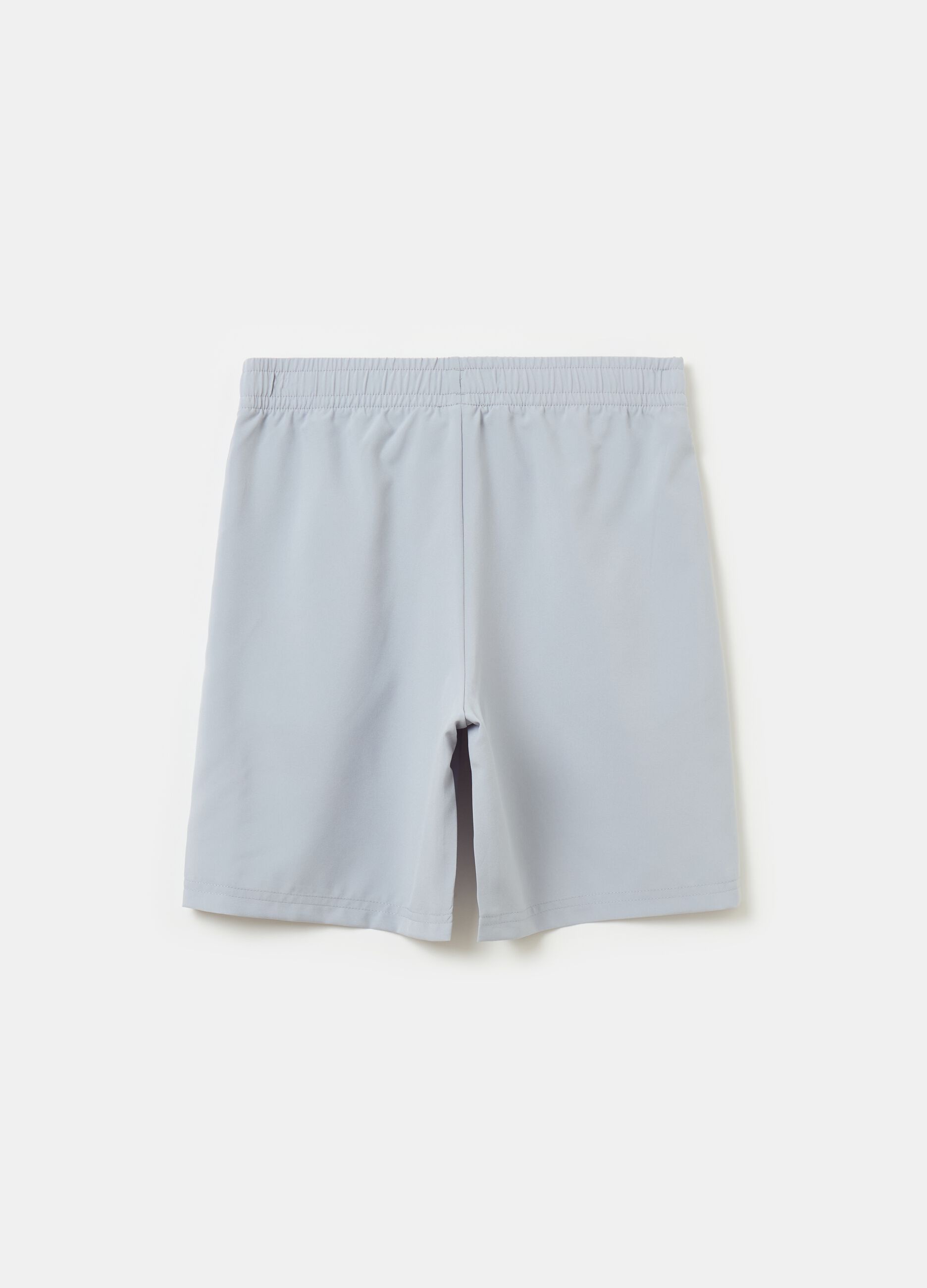 Quick-dry Bermuda tennis shorts with Slazenger print