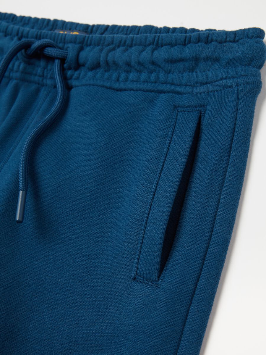 Essential joggers in organic cotton with drawstring_2