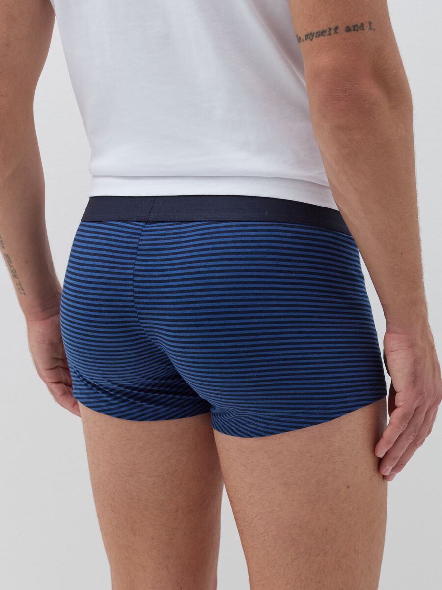 Five-pack striped organic cotton boxer shorts_3