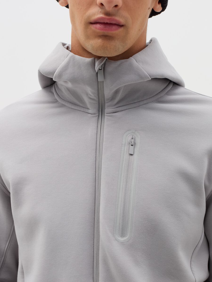 Full-zip sweatshirt with hood_3