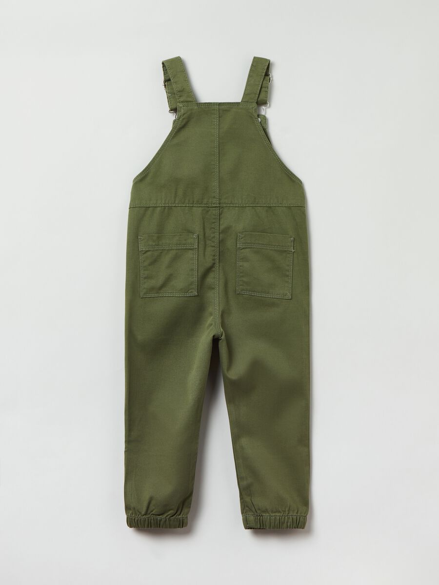 Dungarees in cotton and Lyocell_1
