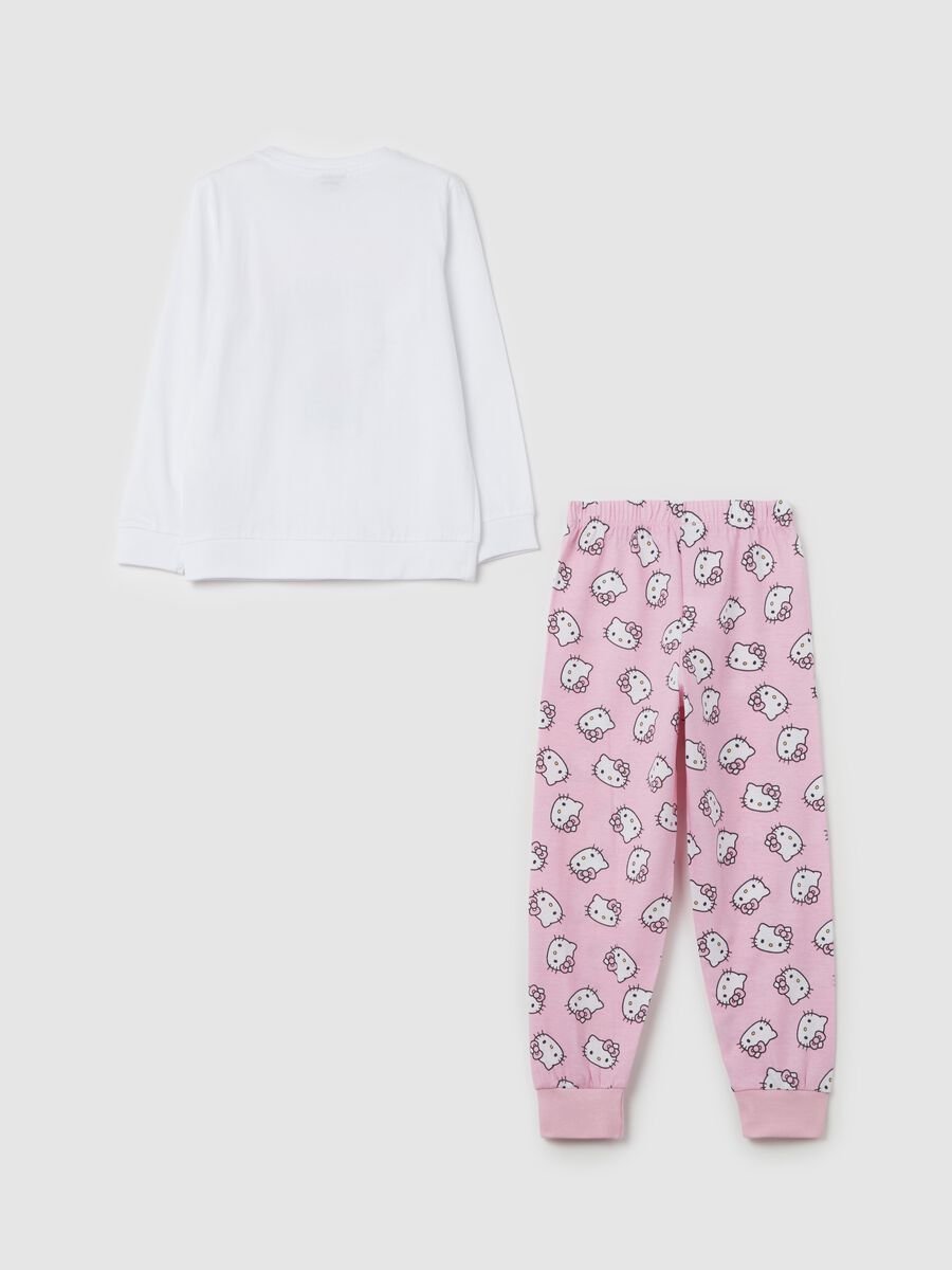 Organic cotton pyjamas with Hello Kitty print_1