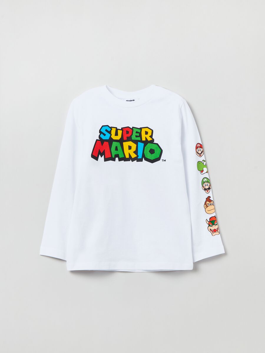 Camiseta manga larga estampado Super Mario™_0