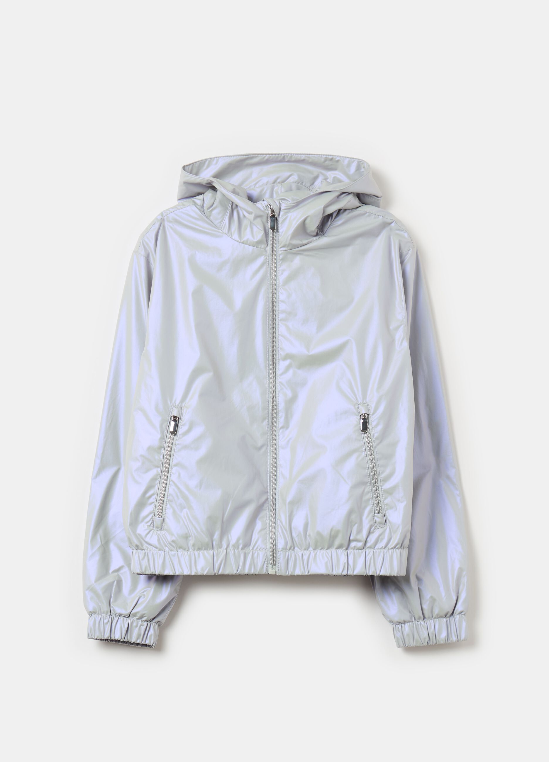 Waterproof jacket with hood