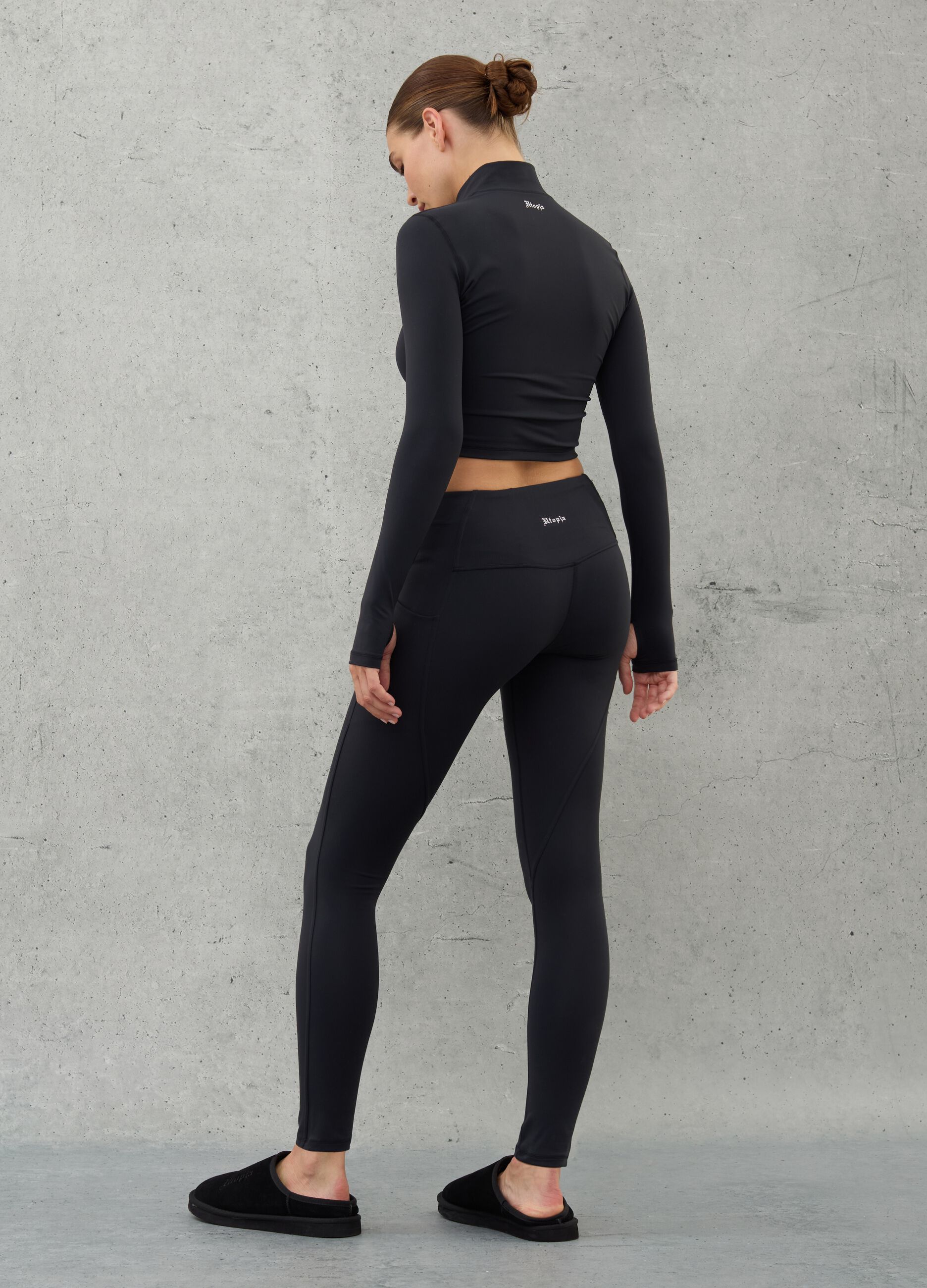 Technical Leggings Black