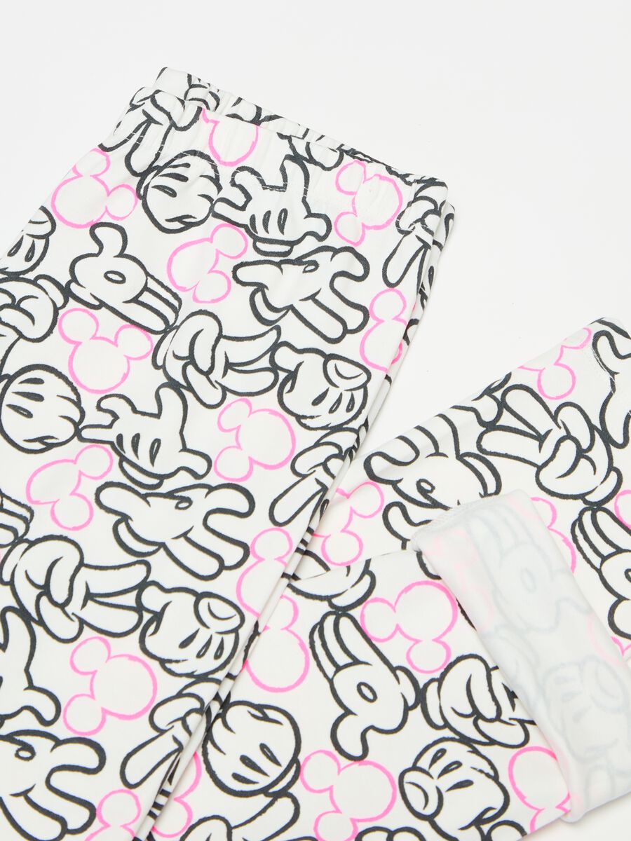 Pink Mickey Mouse Leggings 