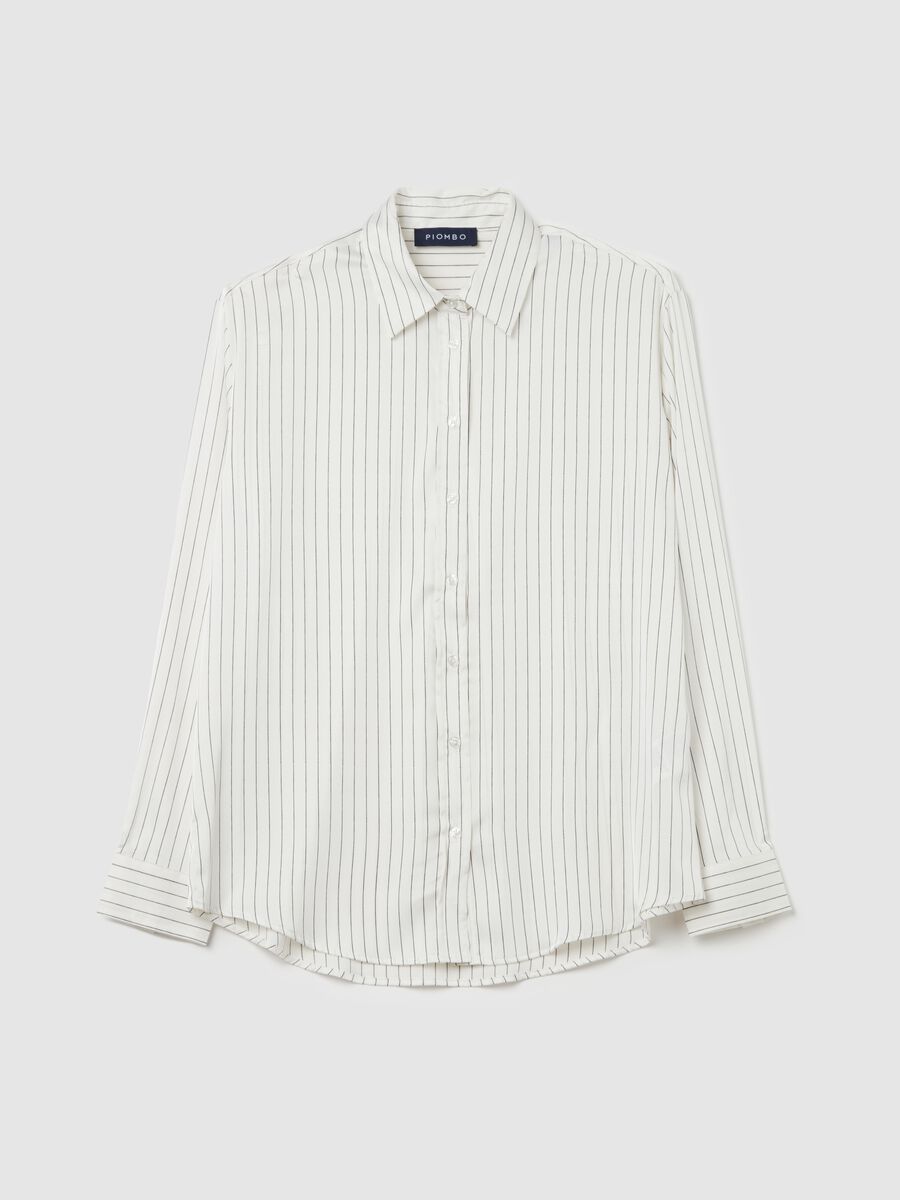 Contemporary relaxed-fit striped shirt_4