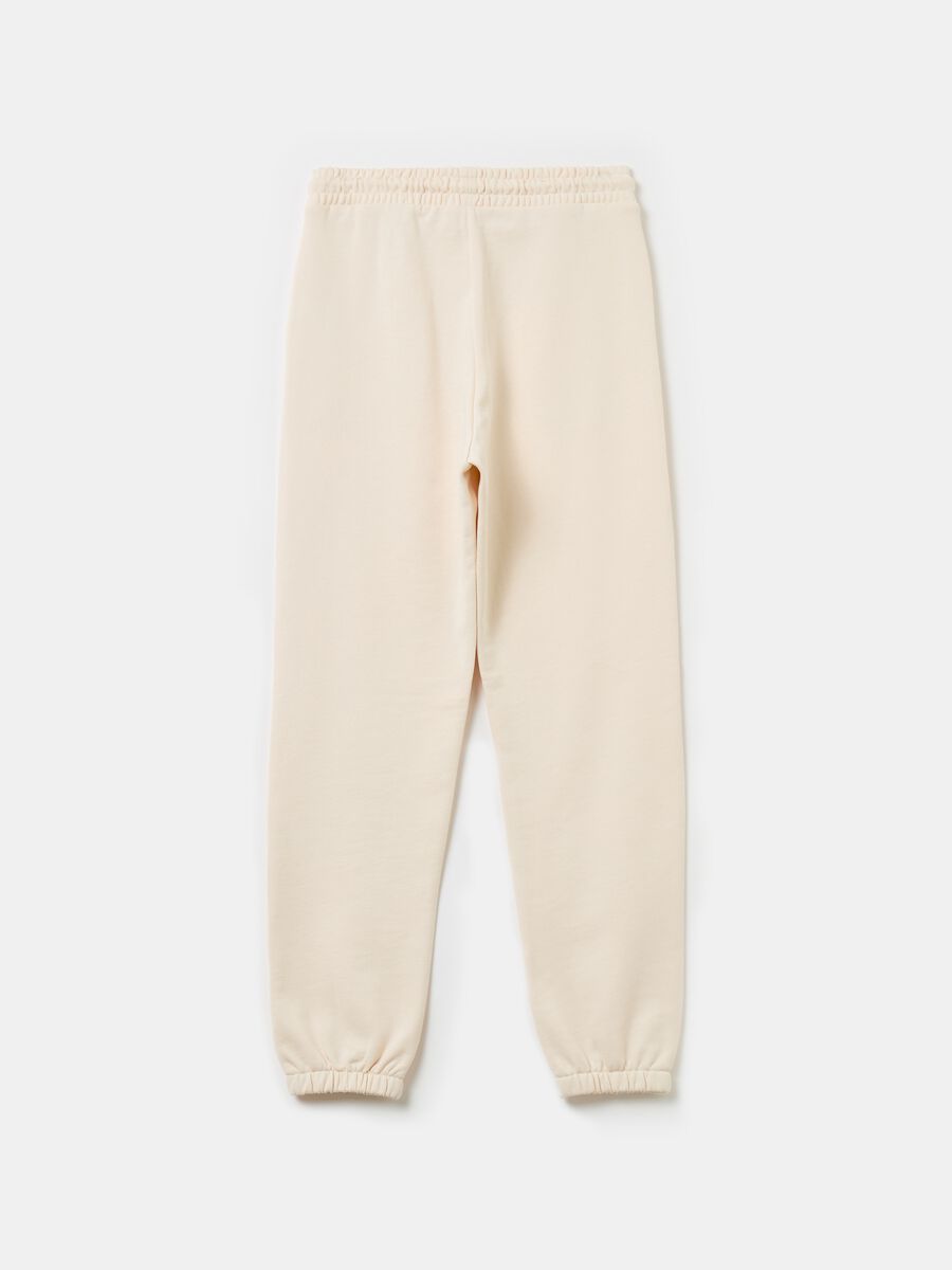 Essential joggers in organic cotton with drawstring_4