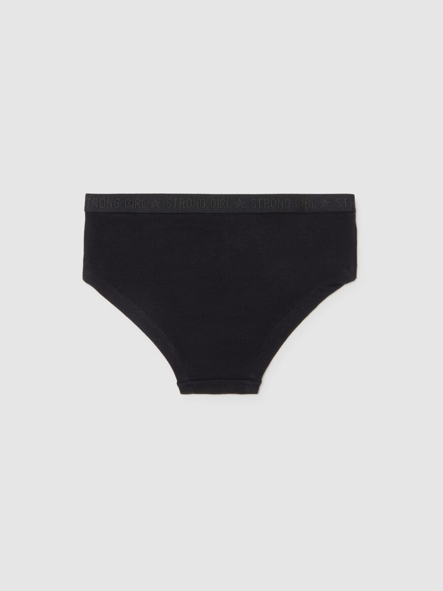 Organic cotton French knickers with lettering_1