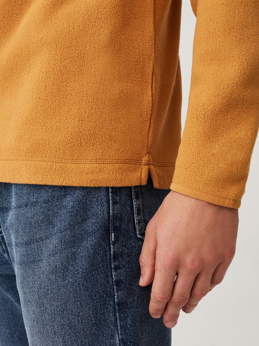 Half-zip sweatshirt in fleece_3