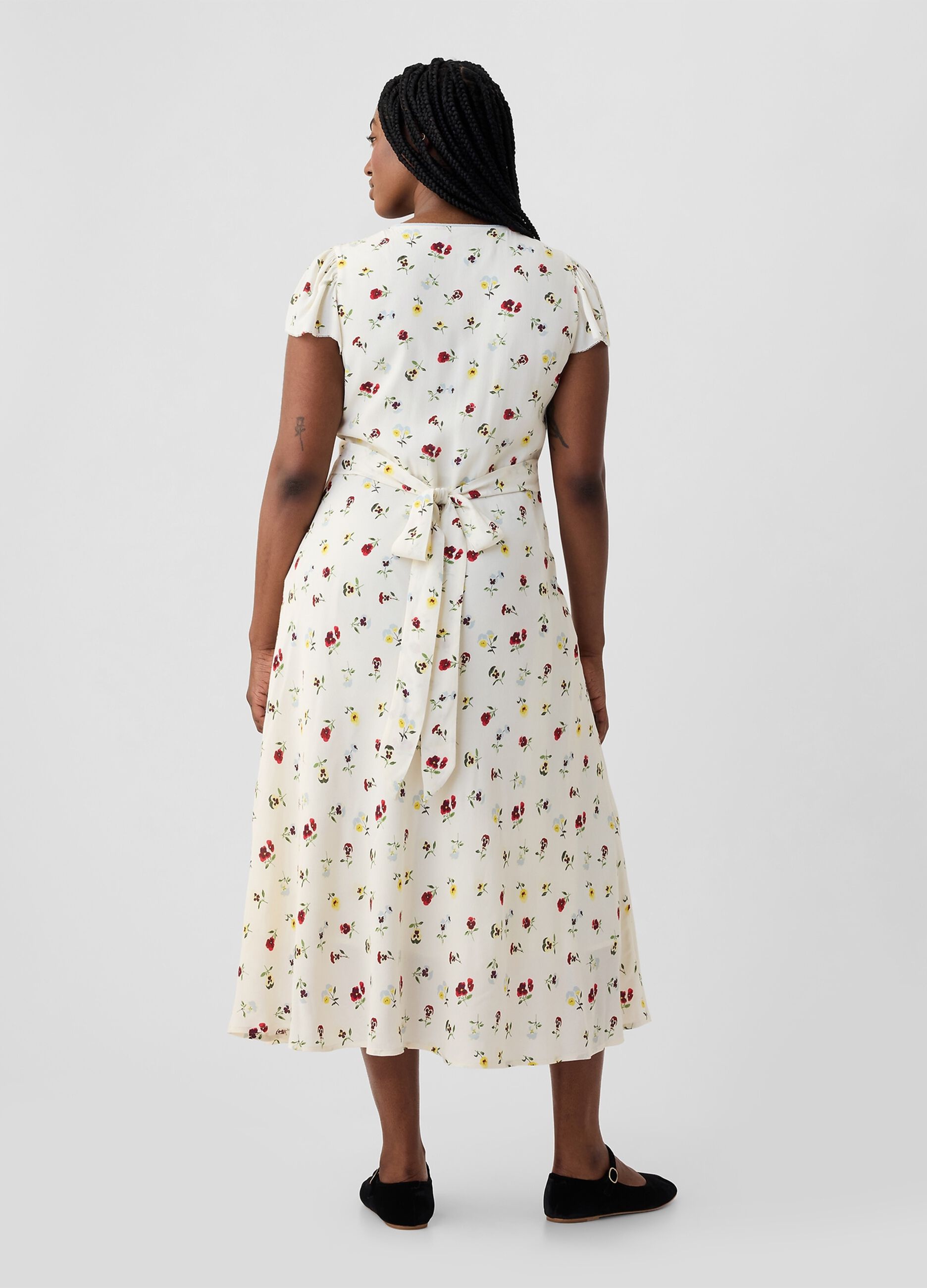 GAP for DÔEN floral midi dress