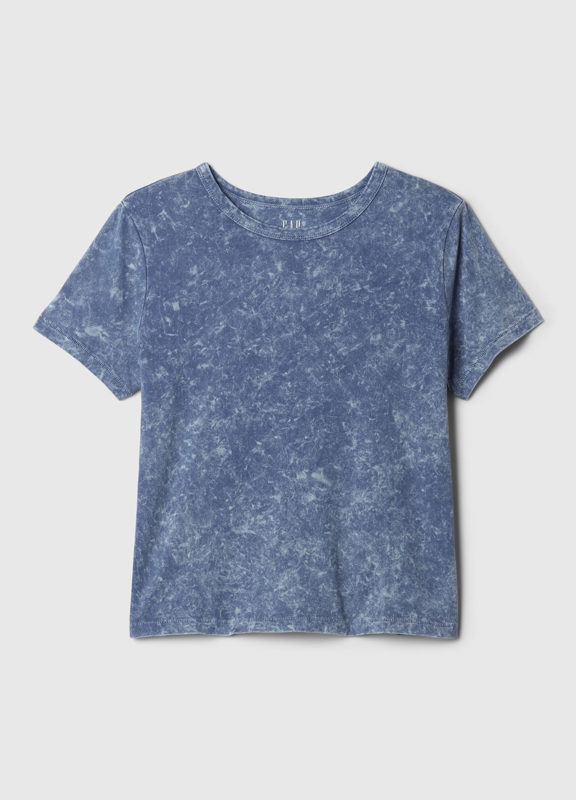 Organic cotton T-shirt with round neck