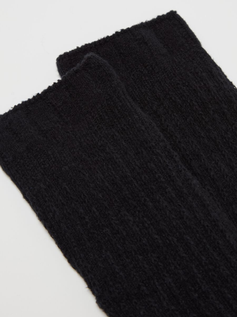 Long knit socks_2