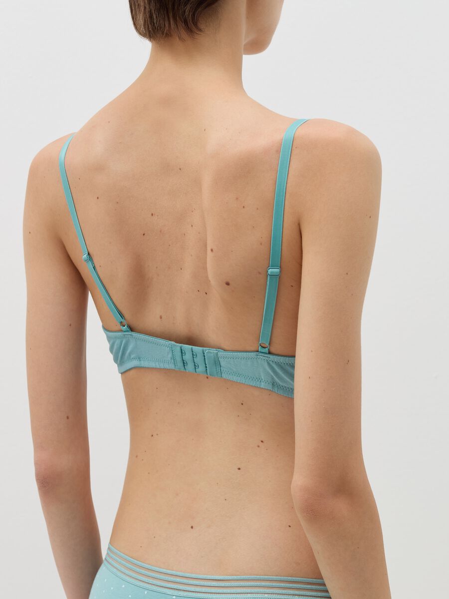 The Padded bra in stretch organic cotton_3