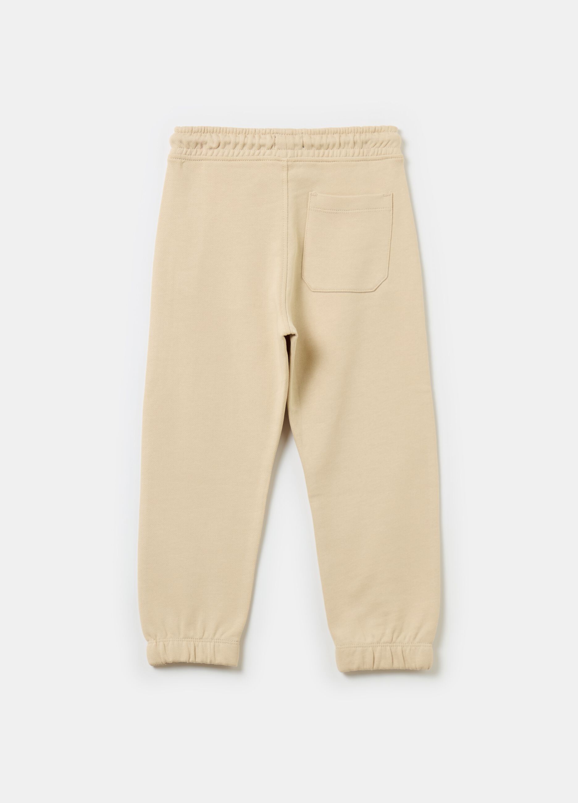 Essential joggers in cotton with drawstring