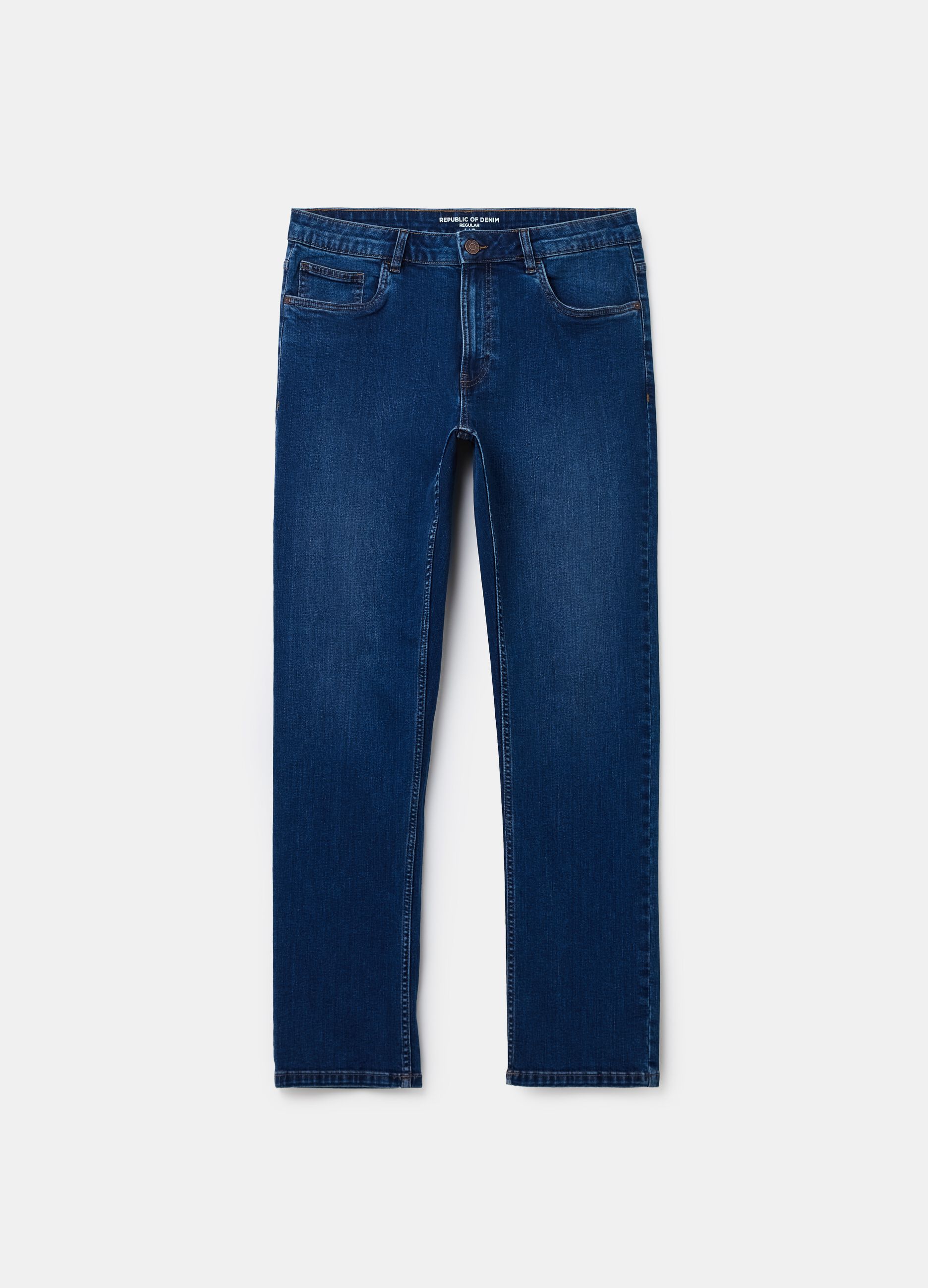 Regular-fit jeans with five pockets