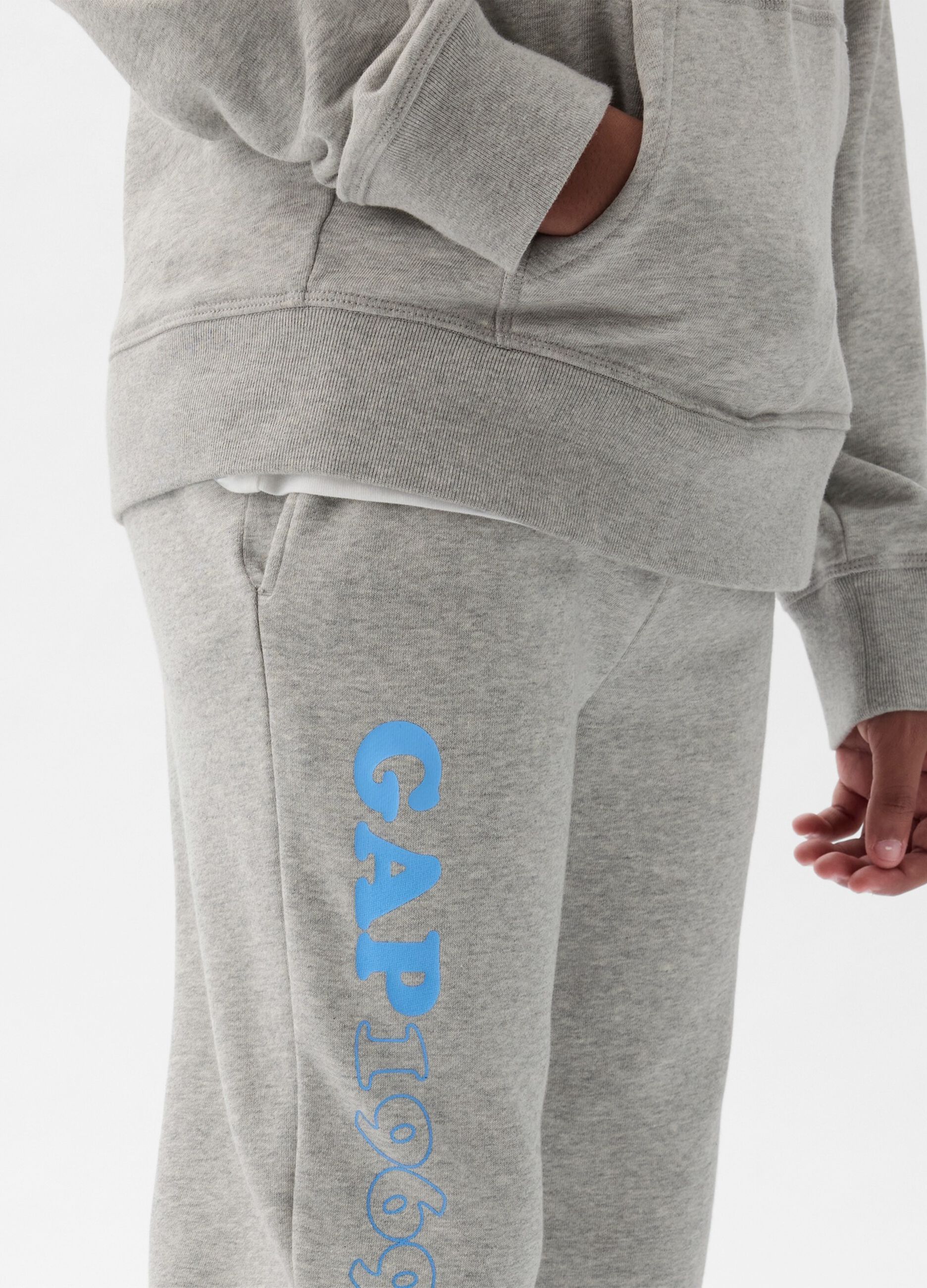 Joggers con coulisse e stampa logo