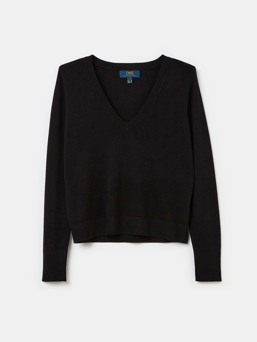 V-neck pullover_4