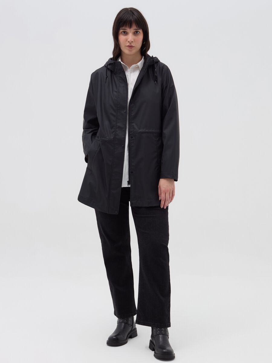 Curvy long waterproof jacket_0