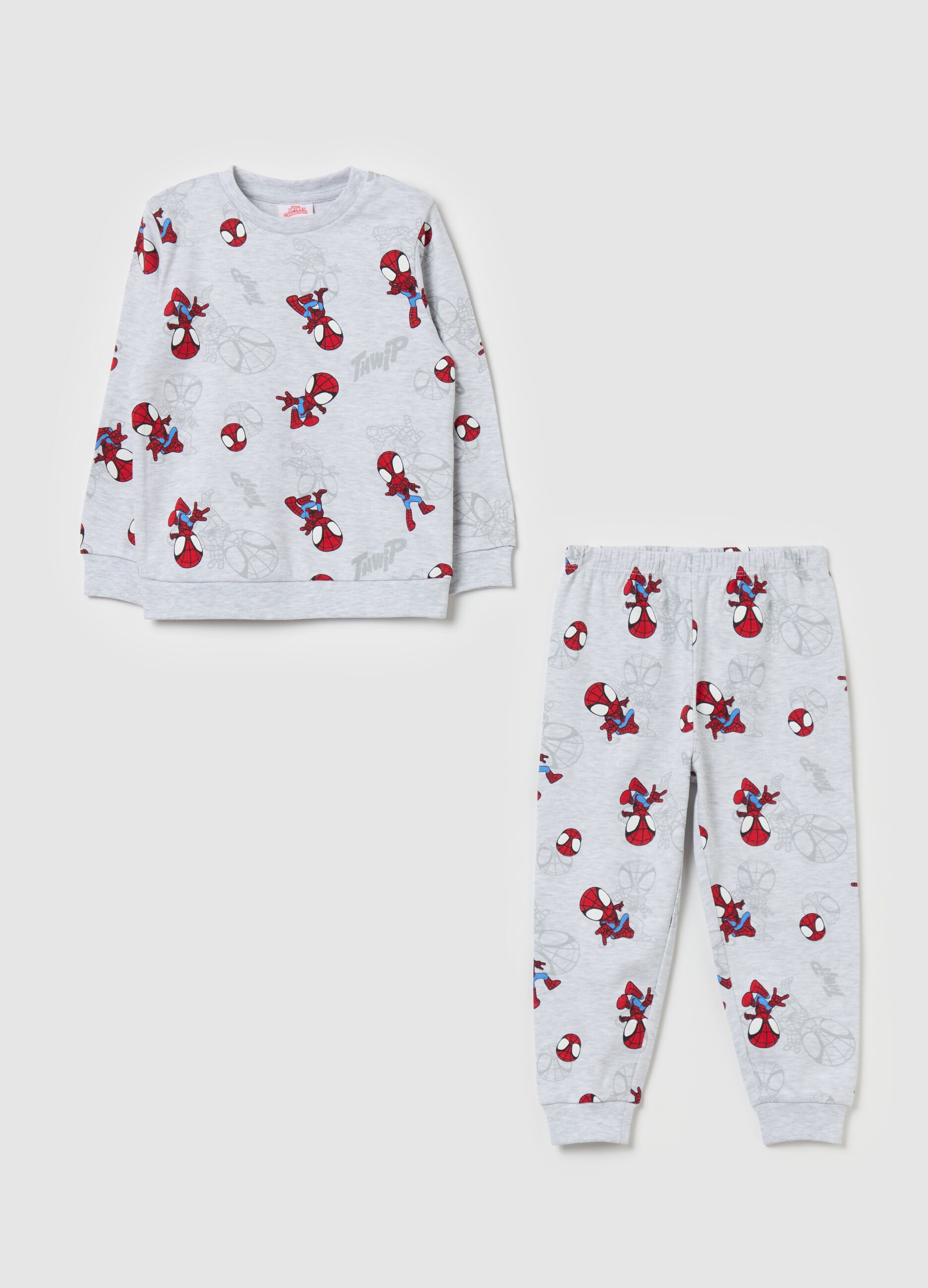 Long pyjamas with Spidey print