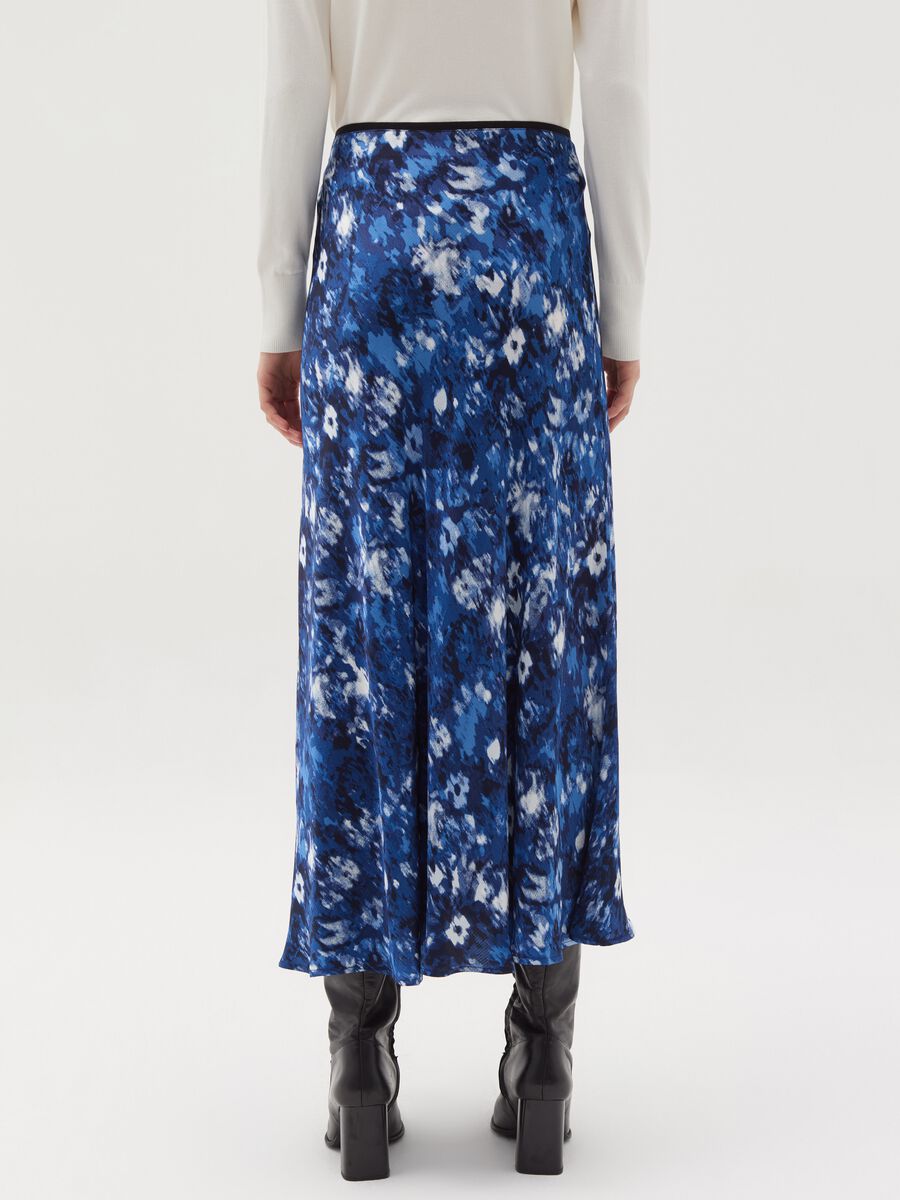 Full midi skirt with print_2