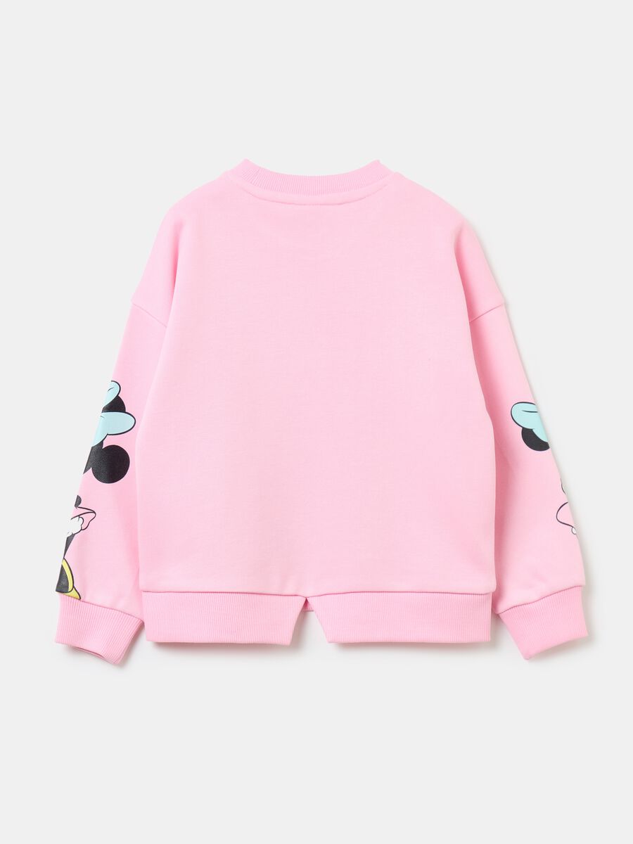 Oversized sweatshirt with Minnie Mouse print with sequins_1