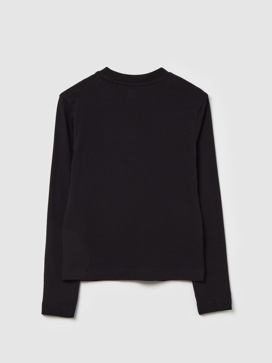 Long-sleeved T-shirt in organic cotton_1