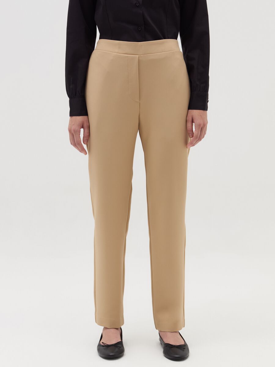 Stretch cigarette trousers_1