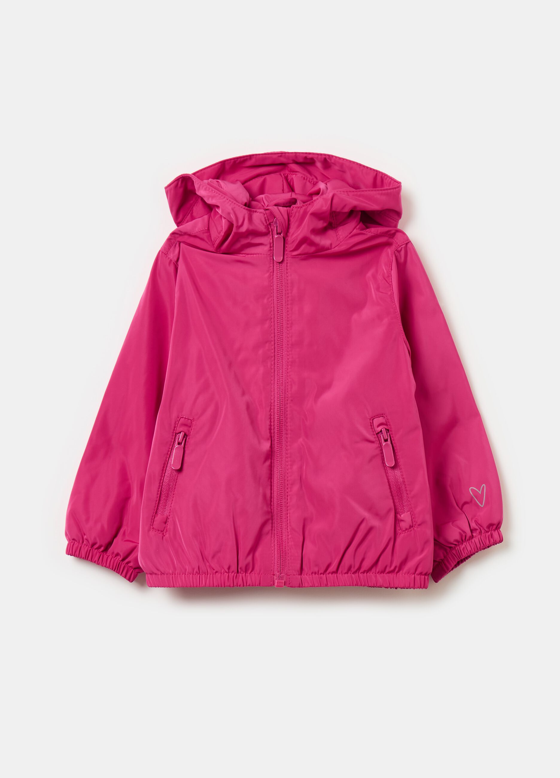 Waterproof jacket with hood