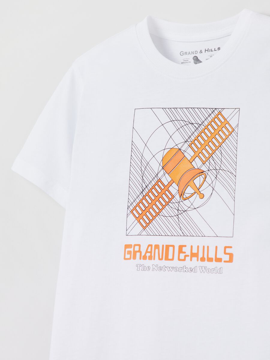 T-shirt con stampa Grand&Hills_2