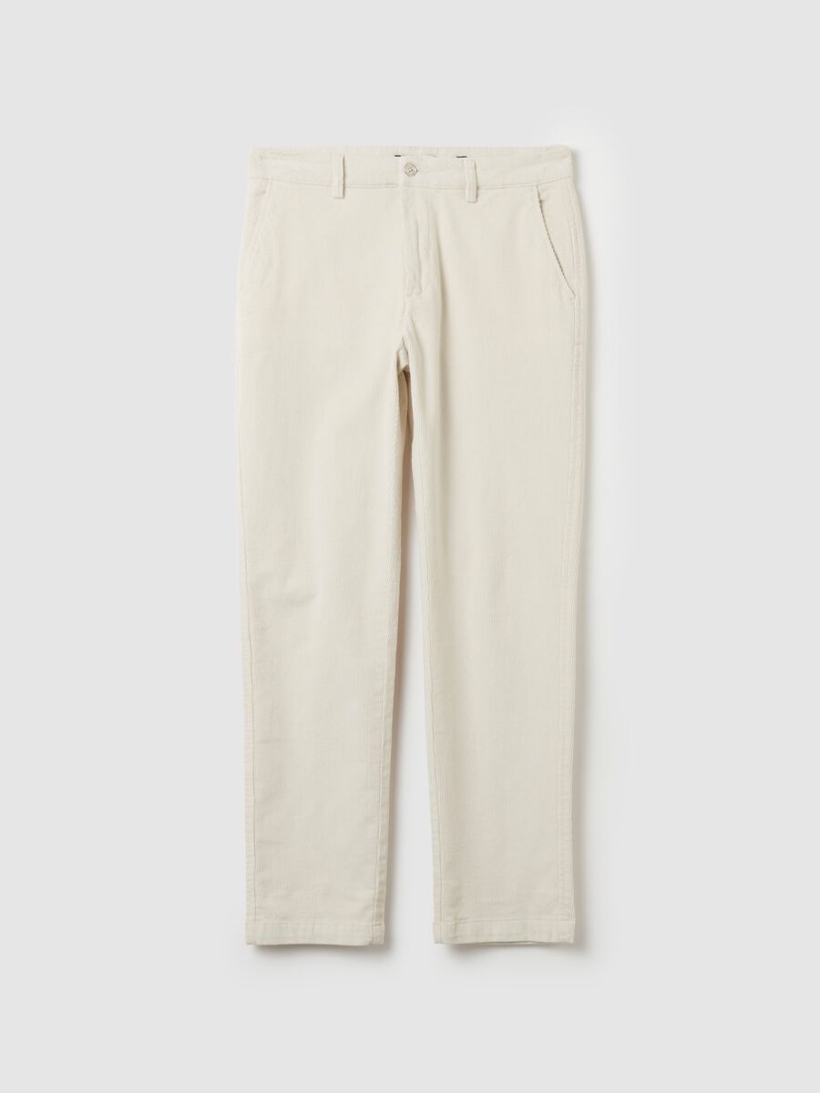 Corduroy chino trousers_4