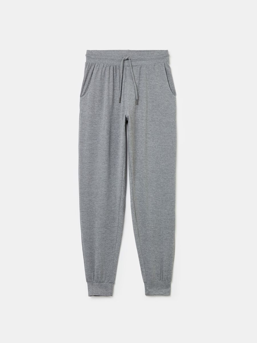 Pyjama trousers with drawstring_4