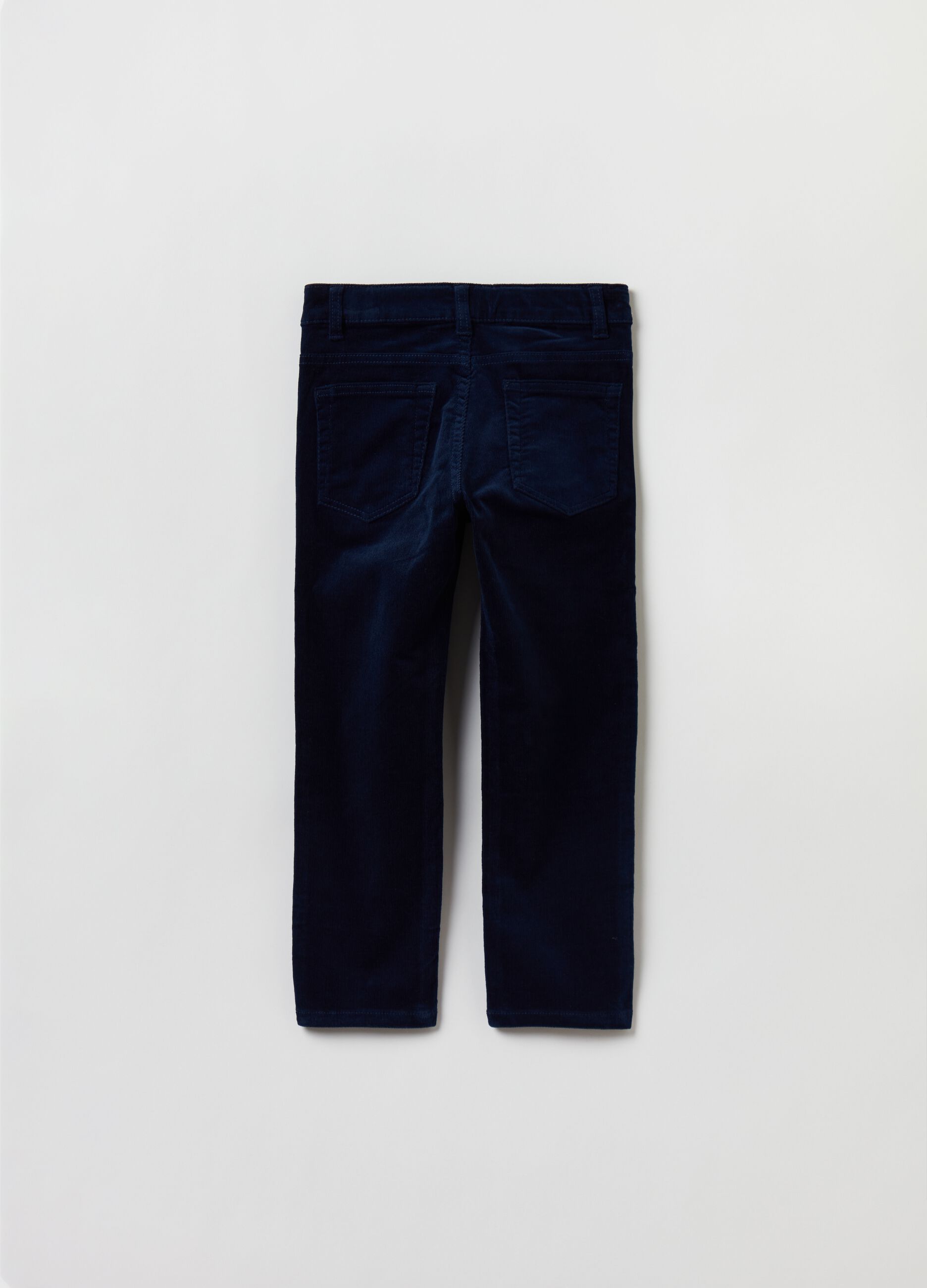 Five-pocket corduroy trousers