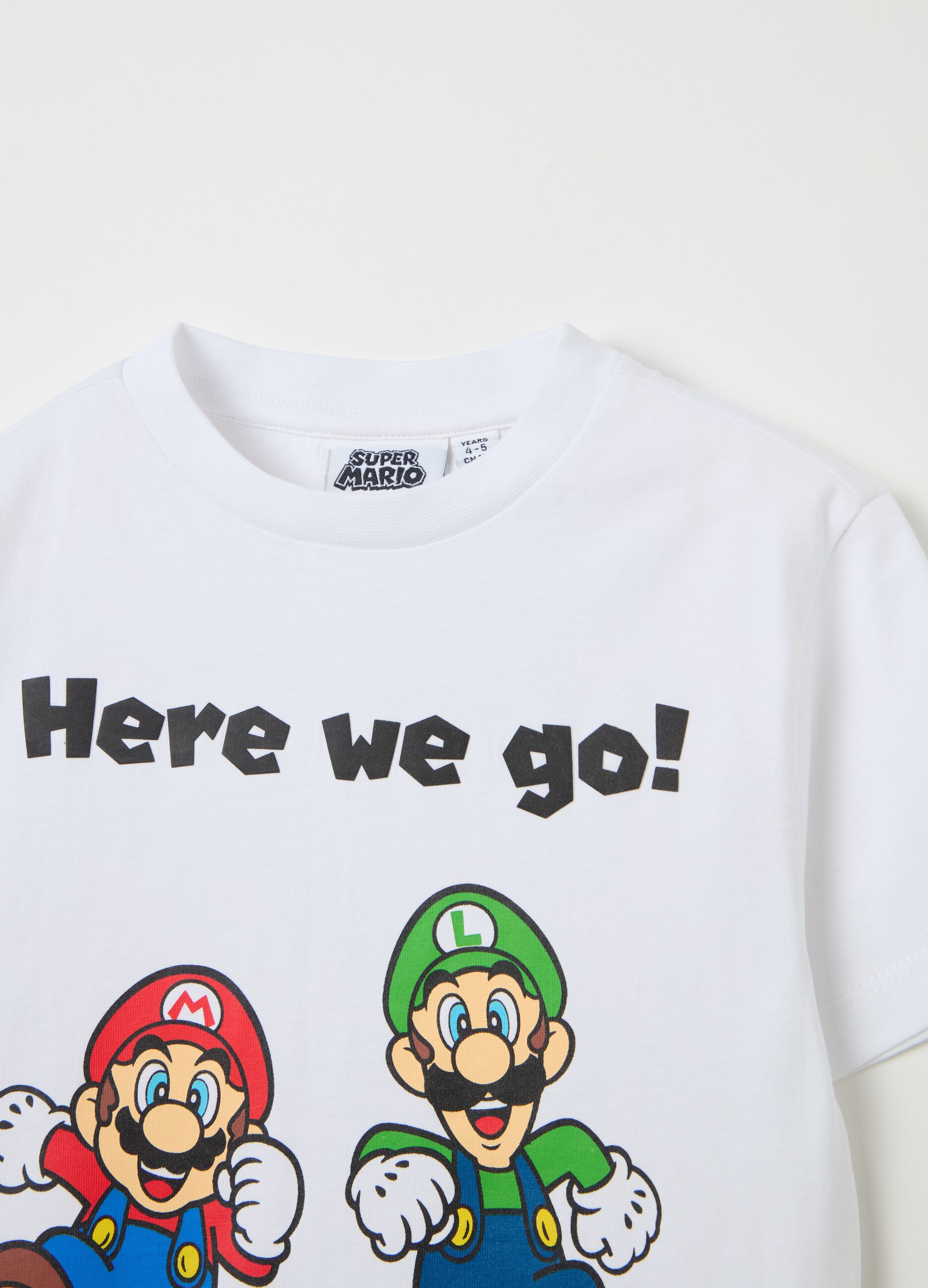 Cotton T-shirt with Super Mario™ print