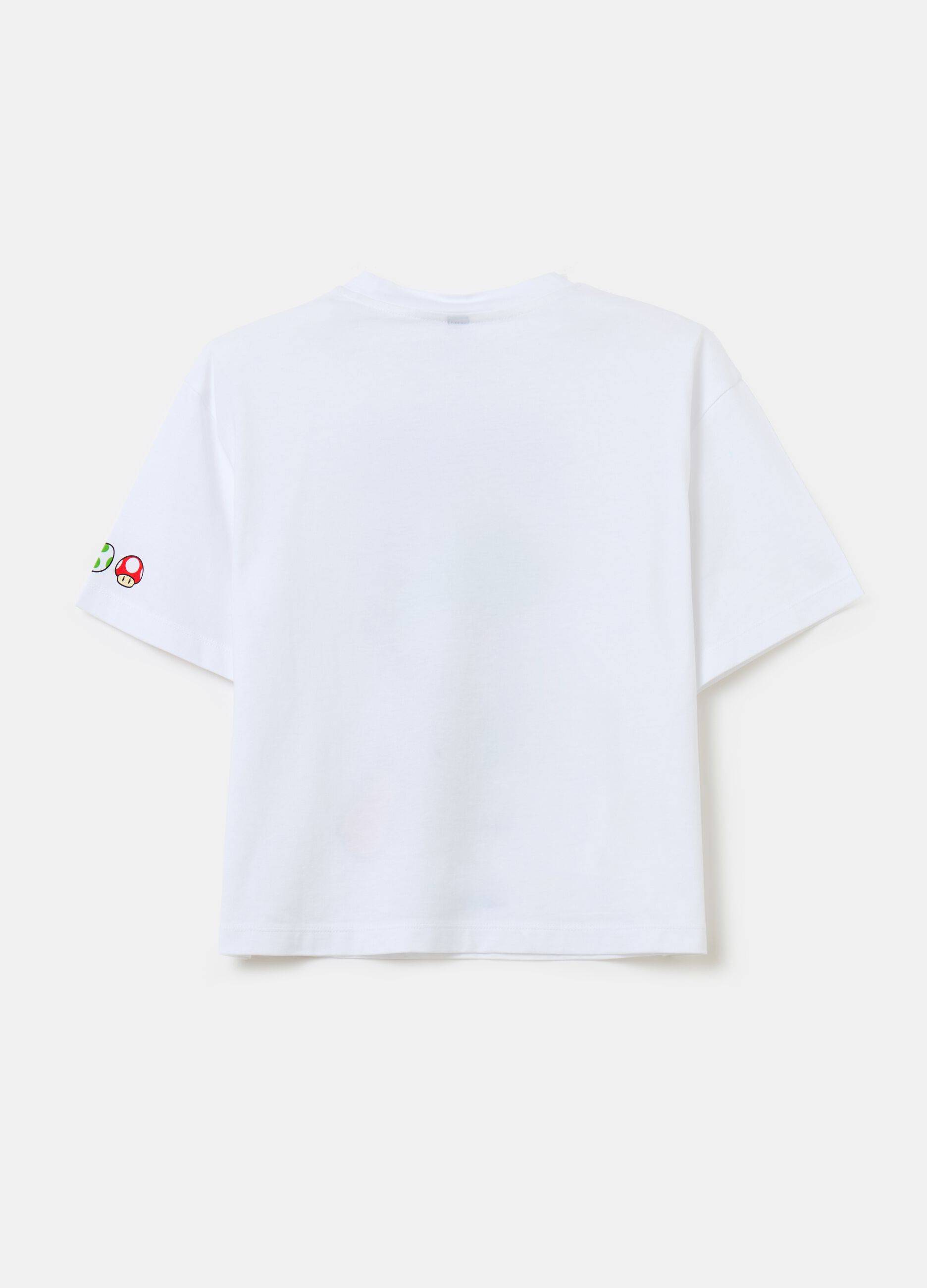 Cotton T-shirt with Yoshi print