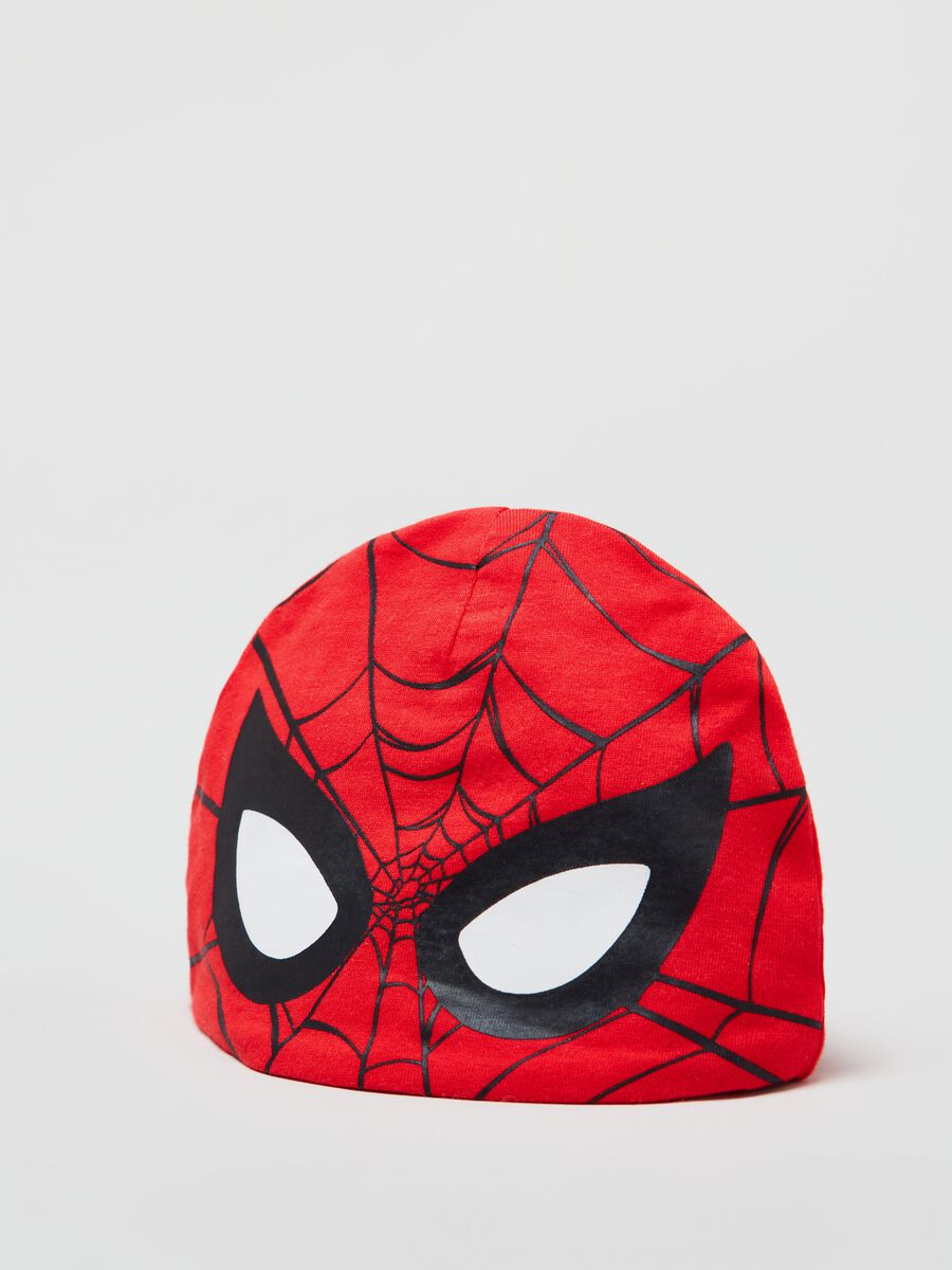 Bodysuit and hat set with Spider-Man print_2